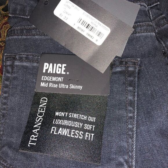 Paige Edgemont Mid Rise Ultra Skinny Jeans… - Picture 5 of 5
